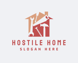 Home Carpentry Maintenance logo design