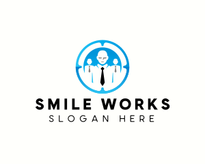 Corporate Employee Recruitment logo design