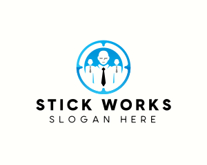 Corporate Employee Recruitment logo design