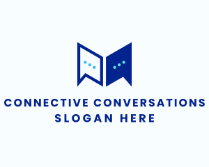Chat Bubble Conversation logo