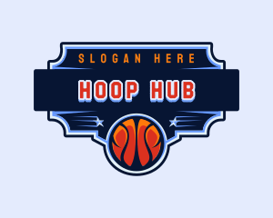  Basketball Sports Tournament logo design