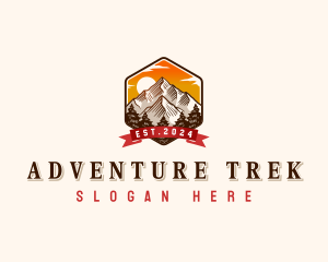 Mountain Peak Adventure logo design