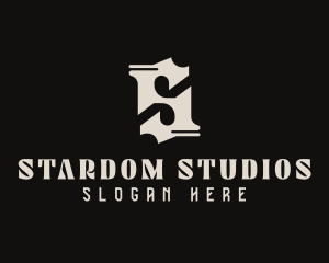 Gothic Studio Letter S  logo design