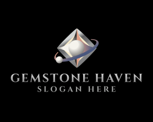 Luxury Gemstone Jewelry logo design