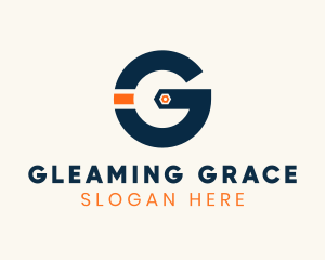 Spanner Letter G logo design