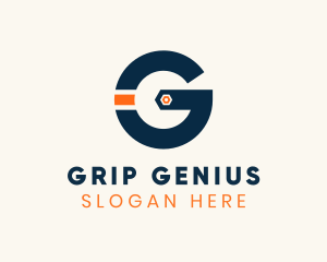 Spanner Letter G logo design