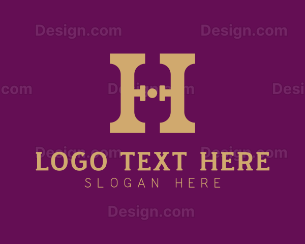 Elegant Company Letter H Logo