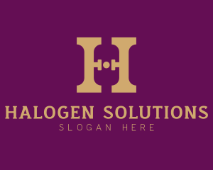 Elegant Company Letter H logo design