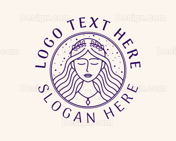Beauty Goddess Woman Logo
