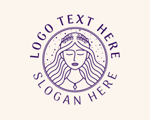 Beauty Goddess Woman Logo