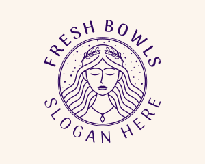 Beauty Goddess Woman logo design