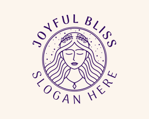 Beauty Goddess Woman logo design