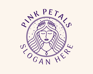 Beauty Goddess Woman logo design