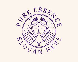 Beauty Goddess Woman logo design