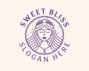 Beauty Goddess Woman logo design