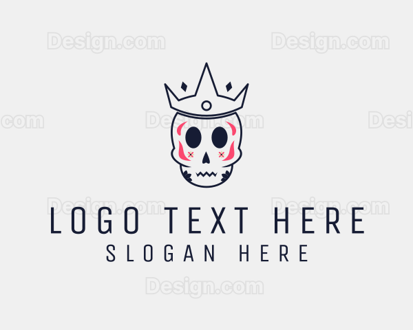 King Sugar Skull Logo