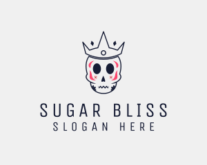 King Sugar Skull logo design