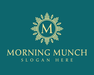 Premium Sunray Hotel Resort logo design