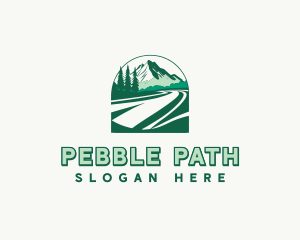 Mountain Pathway Travel logo design