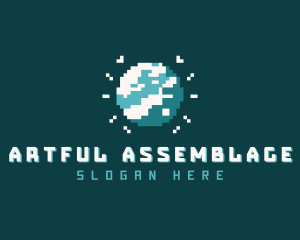Pixelated Planet Gaming logo