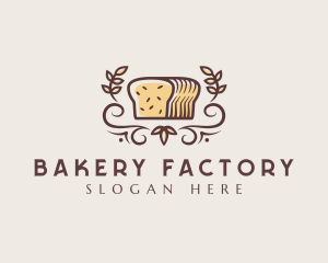 Elegant Bakery Bread logo design