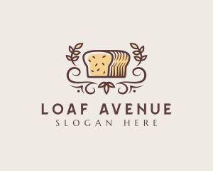 Elegant Bakery Bread logo design