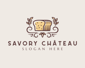 Elegant Bakery Bread logo design