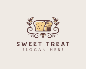 Elegant Bakery Bread logo design