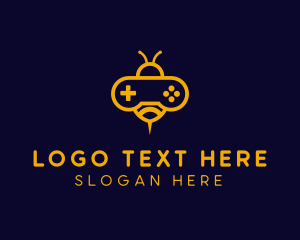 Yellow Bee Video Game logo