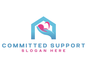 Child Care Shelter logo design