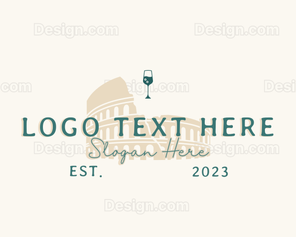 Historical Italian Cocktail Bar Logo