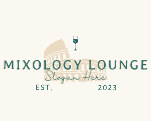 Historical Italian Cocktail Bar logo design