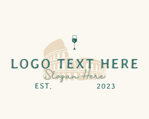 Site - Historical Italian Cocktail Bar logo design
