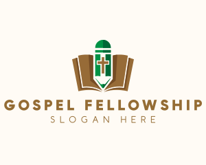 Bible Church Pencil  logo