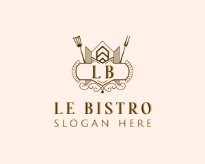 Restaurant Fine Dining Cutlery logo design