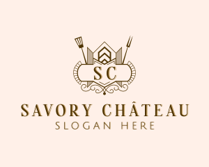 Restaurant Fine Dining Cutlery logo design