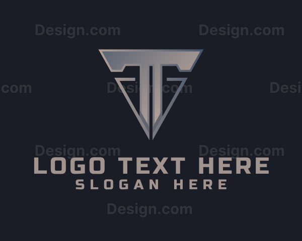 Generic Business Letter T Logo