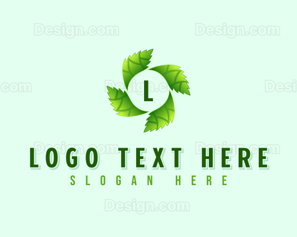 Nature Leaf Herb Logo