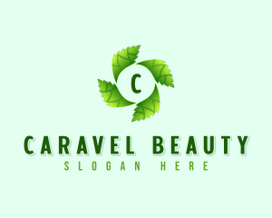 Nature Leaf Herb logo design