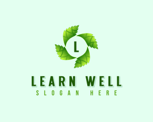 Nature Leaf Wellness logo design