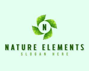 Nature Leaf Wellness logo design