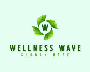 Nature Leaf Wellness logo design