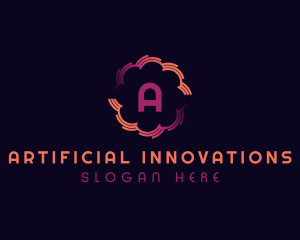 Artificial Intelligence Developer logo design