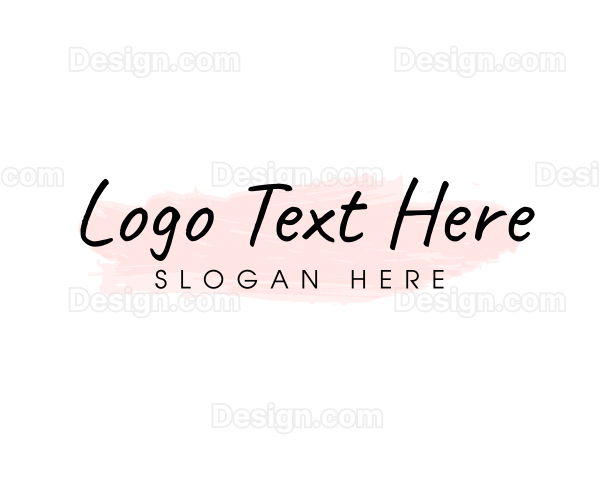 Generic Handwritten Wordmark Logo