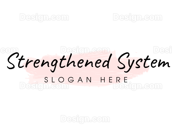 Generic Handwritten Wordmark Logo