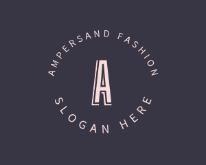 Simple Fashion Brand logo design