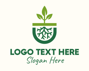 Nature Forestation Planting  Logo