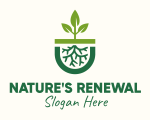 Nature Forestation Planting  logo