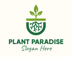 Nature Forestation Planting  logo design