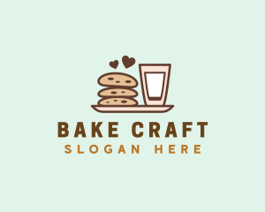 Milk Cookies logo design